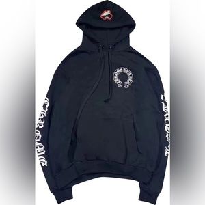 Chrome Hearts x Matty Boy chomper Horseshoe Hoodie Black size L